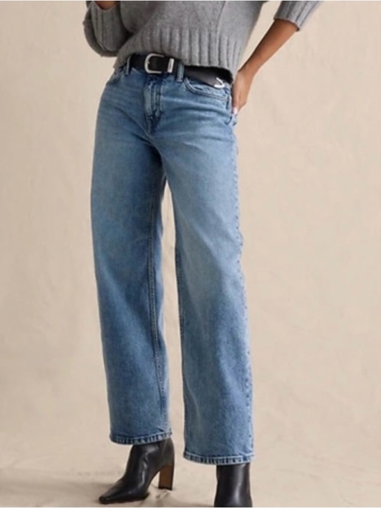 Banana Republic Denim - Banana Republic 90s relaxed Light Wash baggy Leg Jeans